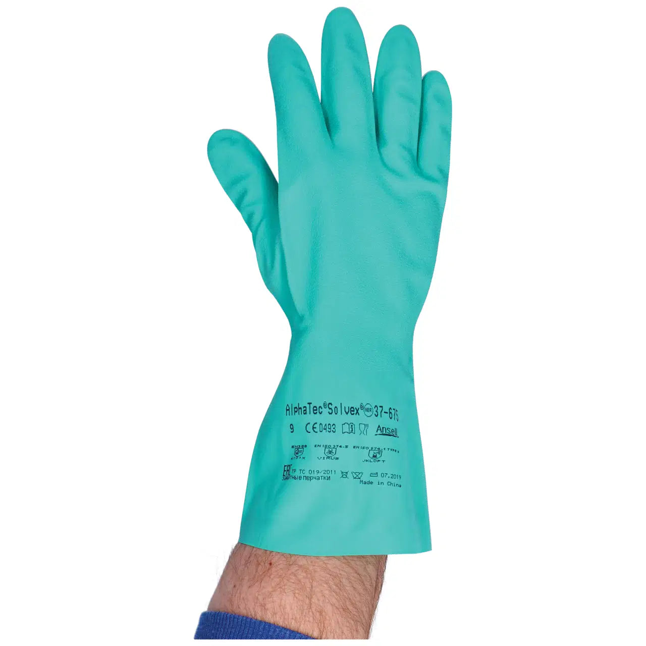 FINIXA Nitril-Handschuh grün